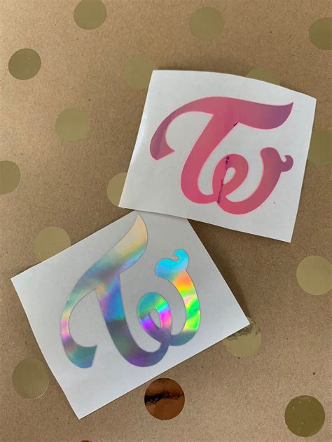 Twice Logo Vinyl Decal Sticker Etsy