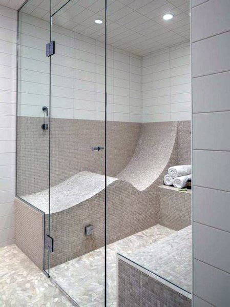 Designed to allow water into every corner, the wet room is a. Top 50 Best Shower Bench Ideas - Relaxing Bathroom Seat ...