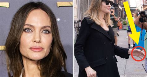 People Are Guessing The Meaning Behind Angelina Jolie S New Mystery Middle Finger Tattoos