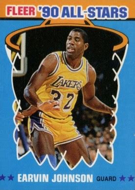 We look at lebron james cards and michael jordan basketball cards. 1990 Fleer All-Stars Magic Johnson #4 Basketball Card Value Price Guide
