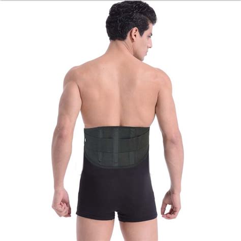 Elasticated Waist Belt Lumbar Support Medical Corset Back Massage Waist