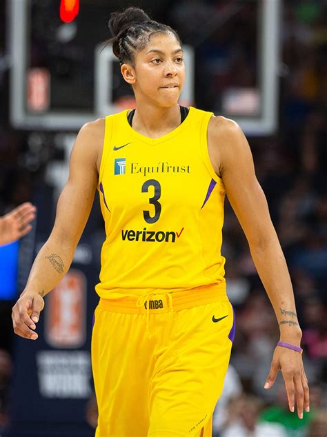 Parker also said she wouldn't mind if there were times where the league could take it easy on the older players. Candace Parker - Wikipedia