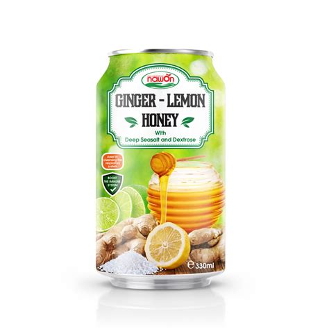 330ml Nawon Ginger Lemon Honey With Deep Seasalt And Dextrose Nawon
