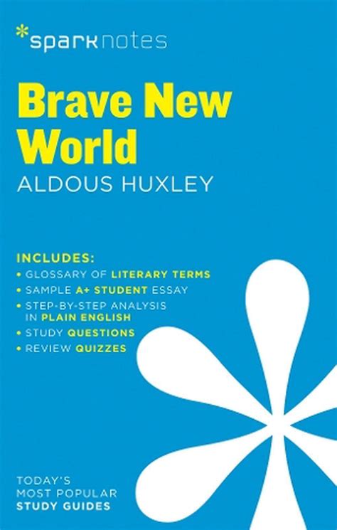 Brave New World Sparknotes Literature Guide Sparknotes Study Guide By