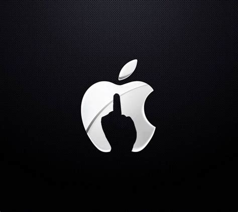 Anti Apple Wallpaper Download To Your Mobile From Phoneky