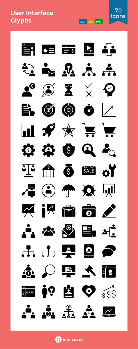 Download User Interface Glyphs Icon Pack Available In Svg Png And Icon