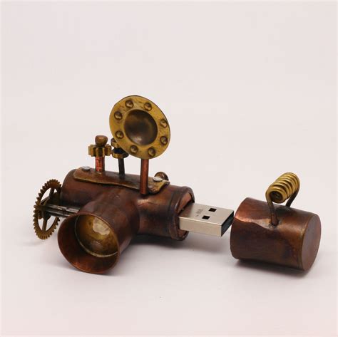 Steampunk Usb Stick Camera Usb Flash Drive Grappig Fles