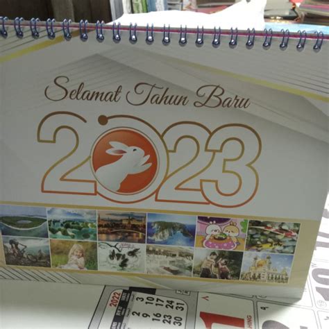 Jual Kalender Mejakalender Duduk 2023 Shopee Indonesia
