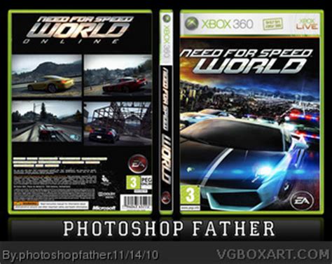 The official ea need for speed world account. need for speed world Xbox 360 Box Art Cover by photoshopfather