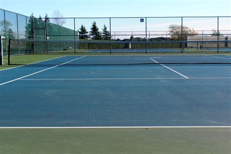 Queen Elizabeth Park Tennis Courts Vancouver British Columbia Canada