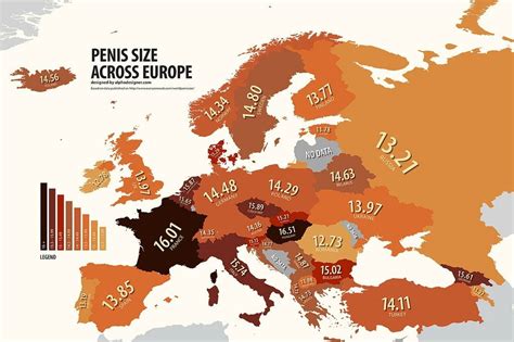 See A Map Of Penis Sizes Across Europe