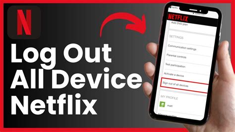 How To Log Out Netflix From All Devices Youtube