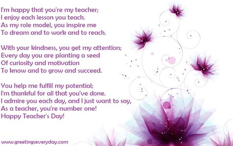 More than a teacher, you are a mentor, coach and a friend. {2018}* Teacher's Day Poems, Shayari & Slogans With Best ...