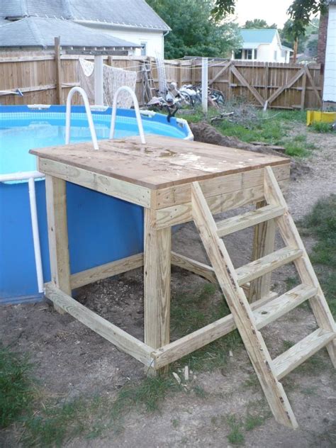 Here i'll showcase any repairs, installs, or builds. bcgeorge's image | Pallet pool, Pool steps, Swimming pool decks