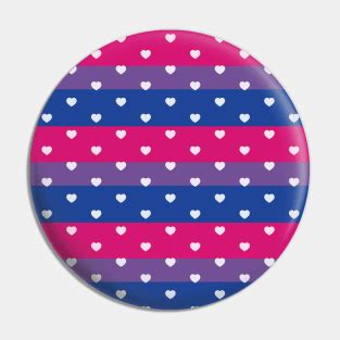 Bisexual Pride Flag Colors Pins And Buttons For Sale Teepublic