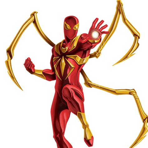 Iron Spider Character From Spider Man On Marvel Kids Iron Spider