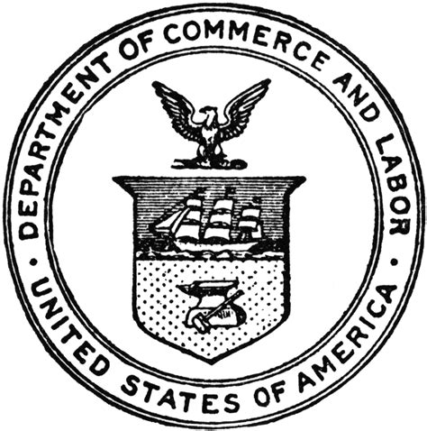 Seal Of The Department Of Commerce And Labor Clipart Etc