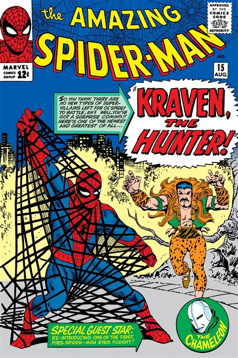 The Amazing Spider Man Issue 15 Comic Book Kraven The Hunter Etsy