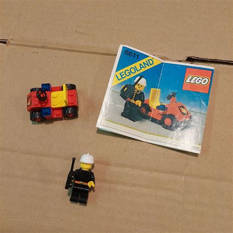 Lego 6611 Fire Chiefs Car Köp På Tradera 590127837