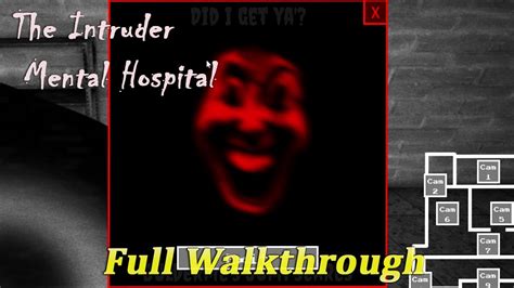 Roblox The Intruder Mental Hospital Full Walkthrough Gameplay Youtube