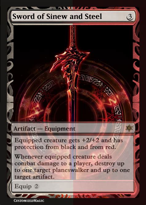 Ten Swords Masterpiece Customizedmtg Magic The Gathering Proxy Cards