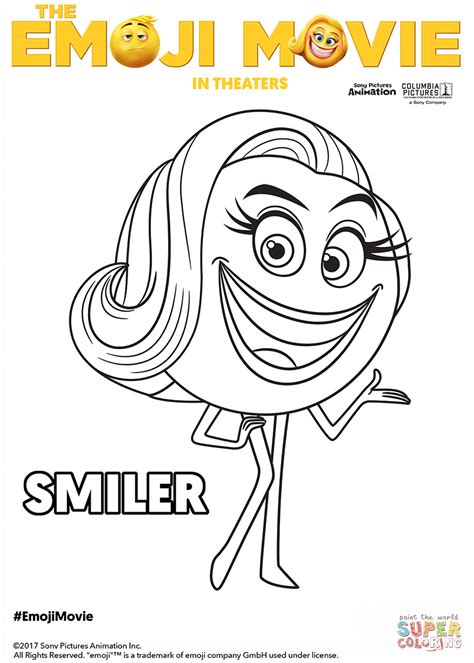 Search through 52378 colorings, dot to dots, tutorials and silhouettes. Smiler coloring page | Free Printable Coloring Pages