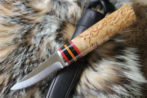Custom Nordic Knife Puukko Scandi Stainless Drop Point Knives By L C Patrick Ebay