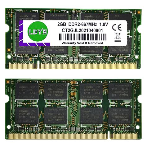 Memoria Ram Ddr2 Para Ordenador Portátil 1gb 2gb Sodimm Pc2 5300 6400s 800 667mhz 200pin