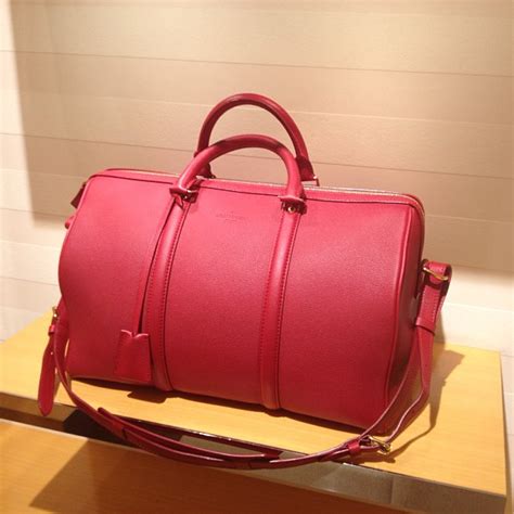 Louis Vuitton Sofia Coppola Calf Leather Bag Cherry