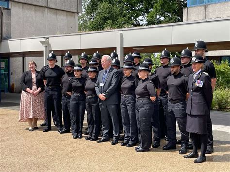 Nottinghamshire Police Welcomes 20 New Officers In Passing Out Parade