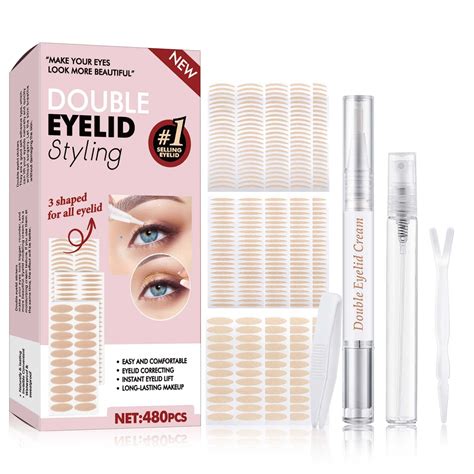 Buy Eyelid Tape Double Eyelid Stickers Instant Invisible Double