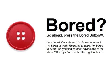 Bored Button Μία έξυπνη ιστοσελίδα για να σκοτώσεις την ώρα σου