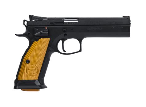 Gun Review Cz 75 Tactical Sport Orange 9mm Pistol The Truth About Guns