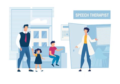 Best Premium Speech Therapist Illustration Download In Png And Vector Format