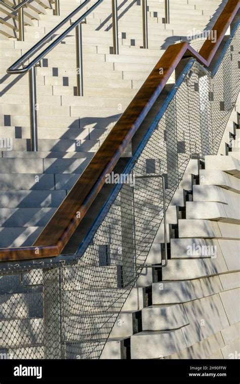 Imagen Arquitectónica Abstracta De Escalera O Vuelo De Escalones De