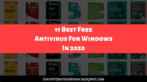 11 Best Free Antivirus For Pc In 2020 Windows
