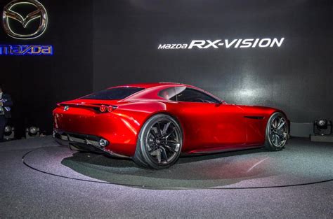 Mazda Rx Vision Rotary Engined Sports Car Concept Revealed