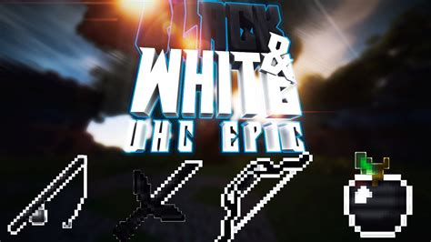 Review Texture Pack Pvp Minecraft Black And White Uhc