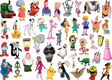 Click The P Cartoon Characters Quiz By Ddd62291