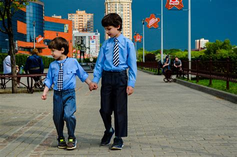 Boys Are Walking Free Stock Photo Public Domain Pictures