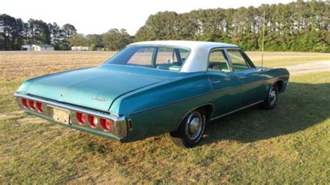 Buy Used 1968 Chevrolet Impala 4 Door Sedan 327 V8 All Original Barn