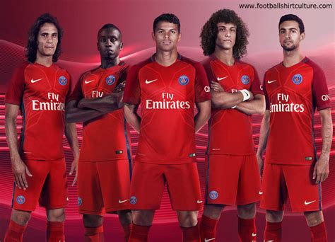 Paris Saint Germain 1617 Nike Away Kit 1617 Kits Football Shirt Blog