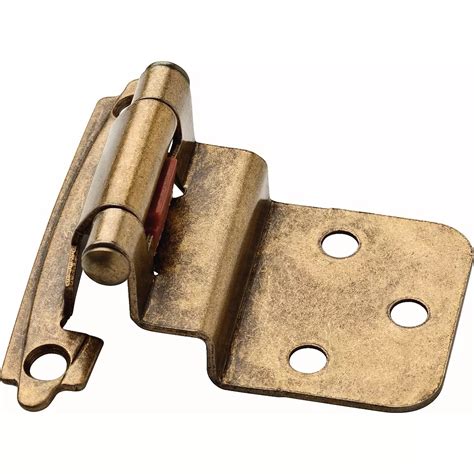Liberty 38 Inch Antique Brass Self Closing Inset Hinge 1 Pair The