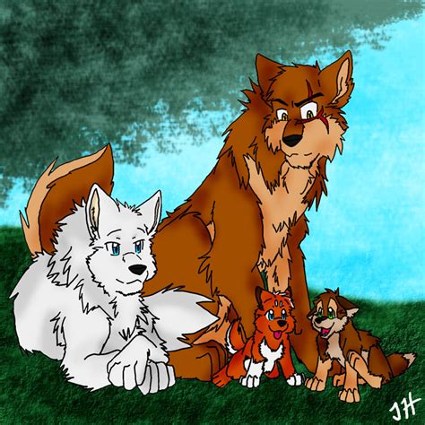 Rinn And Hales Pups By Firewolf Anime On Deviantart
