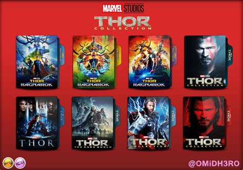 Thor Collection Folder Icon Pack By Omidh3ro On Deviantart