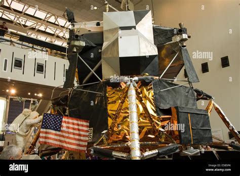 Apollo Lunar Module National Air And Space Museum Washington Dc Stock