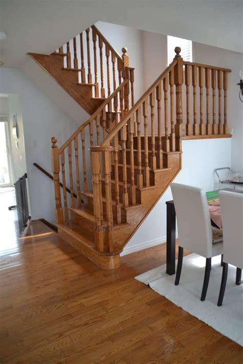 How To Refinish And Modernize Your Oak Stairs