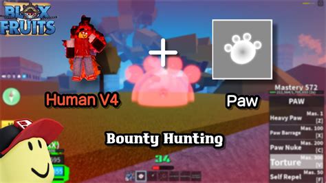 Human V Paw Race V Bounty Hunting Montage Blox Fruits Youtube