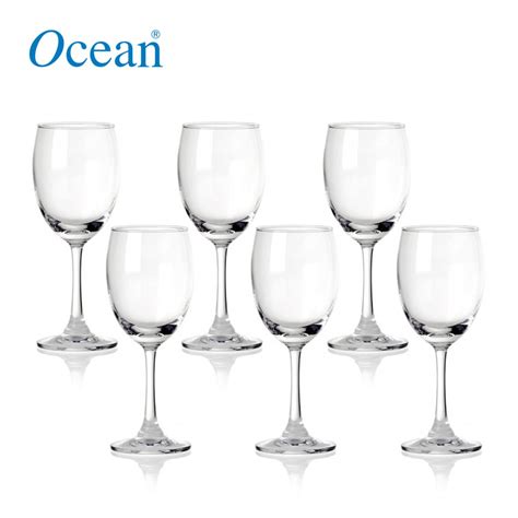 Ocean Glass Duchess Goblet 350 Ml 12 1 4 Oz Set Of 6