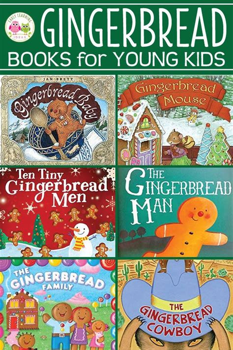 The Best Gingerbread Books For Preschool Gingerbread Activities